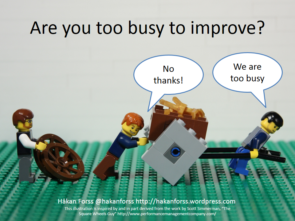 are you too busy to improve